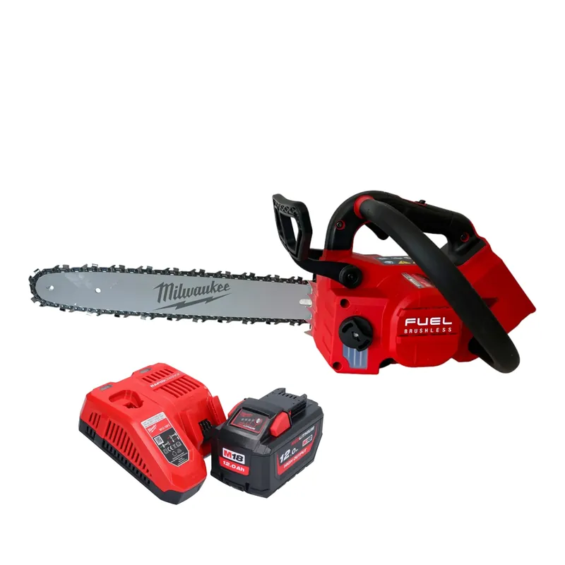 Echt Milwaukee M18 FTHCHS35-112 Akku-Einhand-Kettensäge 35 cm + 1x Akku 12,0 Ah + Ladegerät