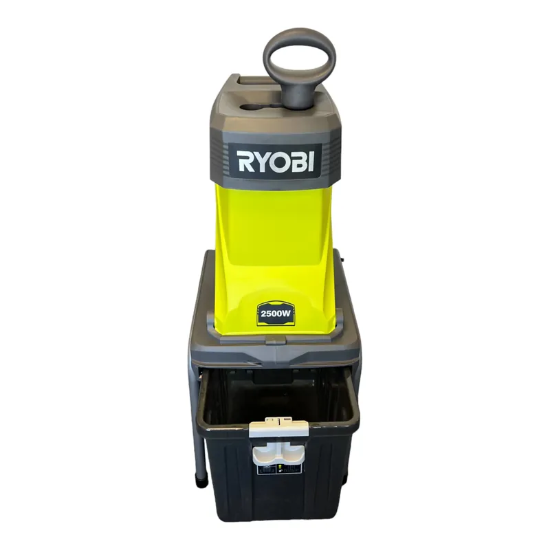 RYOBI RSH2545B Elektro Häcksler 2500 Watt 45 mm 40 l ( 5133002512 ) Neue Kollektion