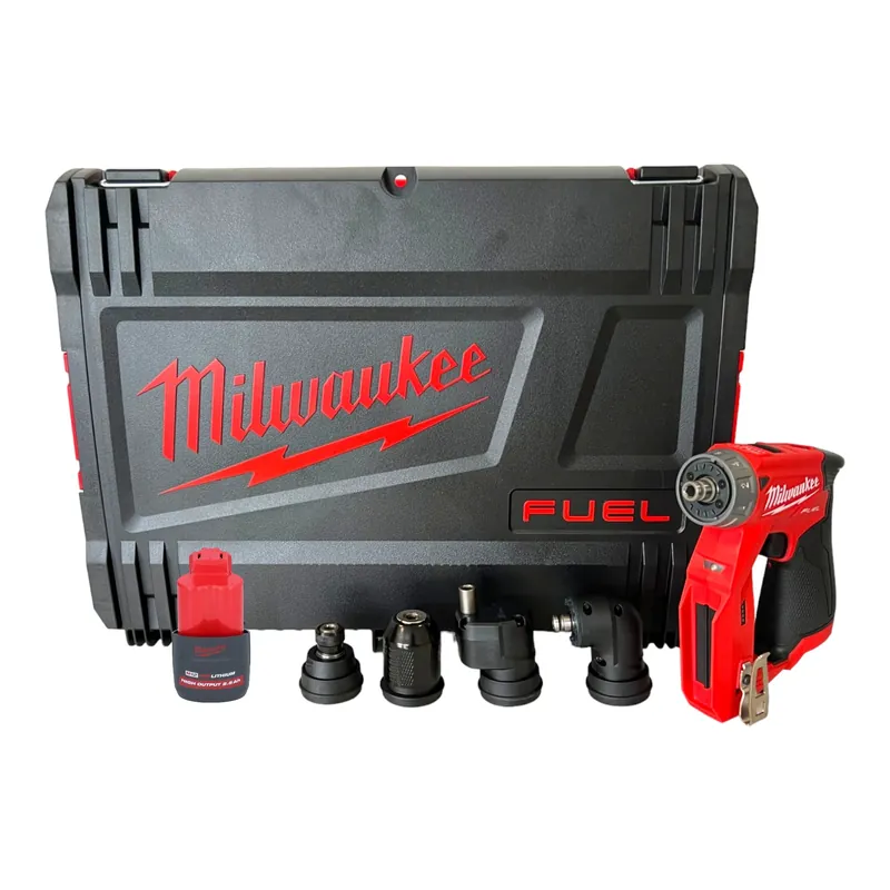 Solange Der Vorrat Reicht Milwaukee M12 FDDXKIT-251X Akku Bohrschrauber 12V 34 Nm Brushless + 1x Akku 2,5 Ah + HD Box - ohne Ladegerät