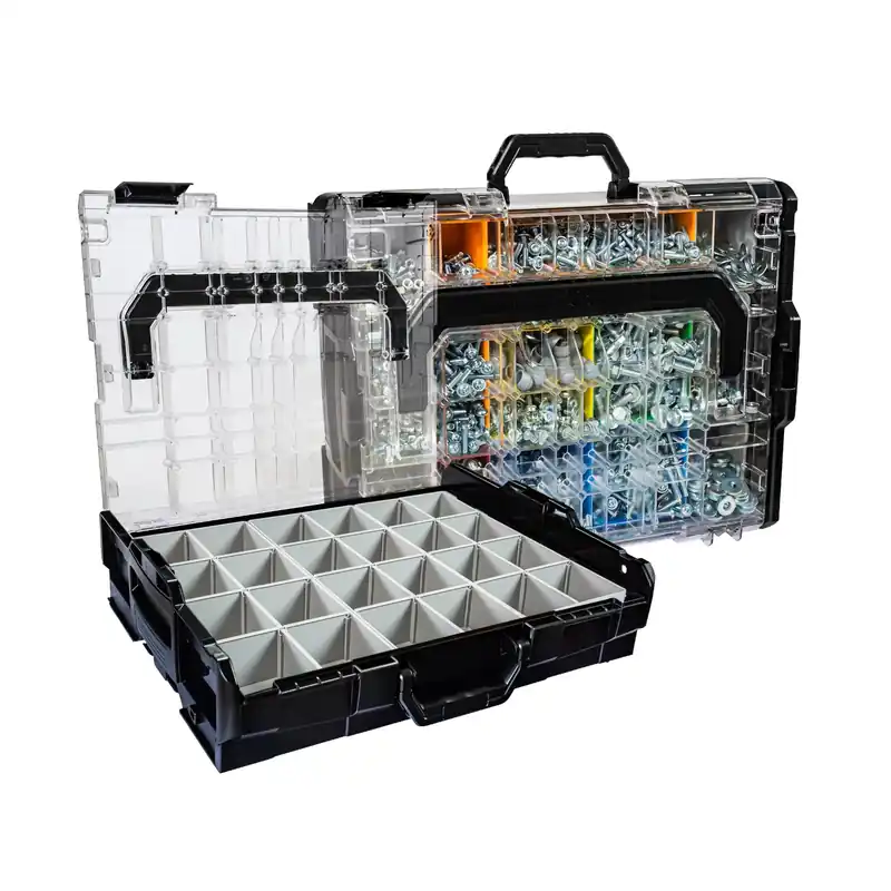 L-BOXX ProClick Set 1 - 2x L-BOXX 102 ( 6100000362 ) + 1x Insetboxenset K3 ( 6000010098 ) + 1x Insetboxenset H3 ( 6000010097 ) Neuheit
