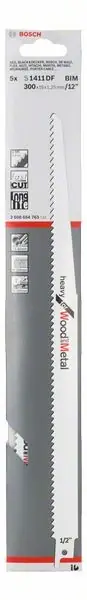 BOSCH Säbelsägeblatt S 1411 DF Länge 300 mm Breite 19 mm ( 4000837543 ) Sonderaktion