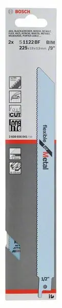 BOSCH Säbelsägeblatt S 1122 BF Länge 225 mm Breite 19 mm ( 4000837555 ) Sale
