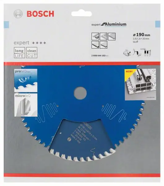 Top-Angebot BOSCH Kreissägeblatt Außen-Ø 190 mm Zähnezahl 56 HLTCG ( 4000815470 )