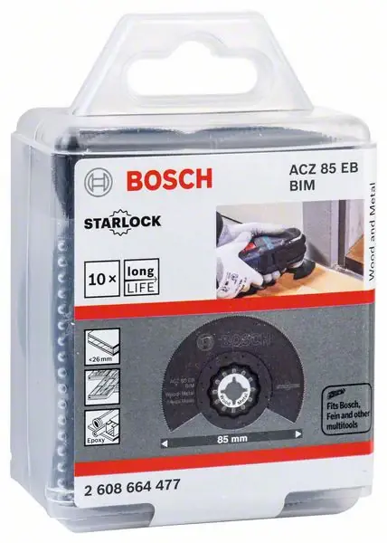Must-Have BOSCH Segmentsägeblatt ACZ 85 EB Ø 85 mm ( 8000345558 )