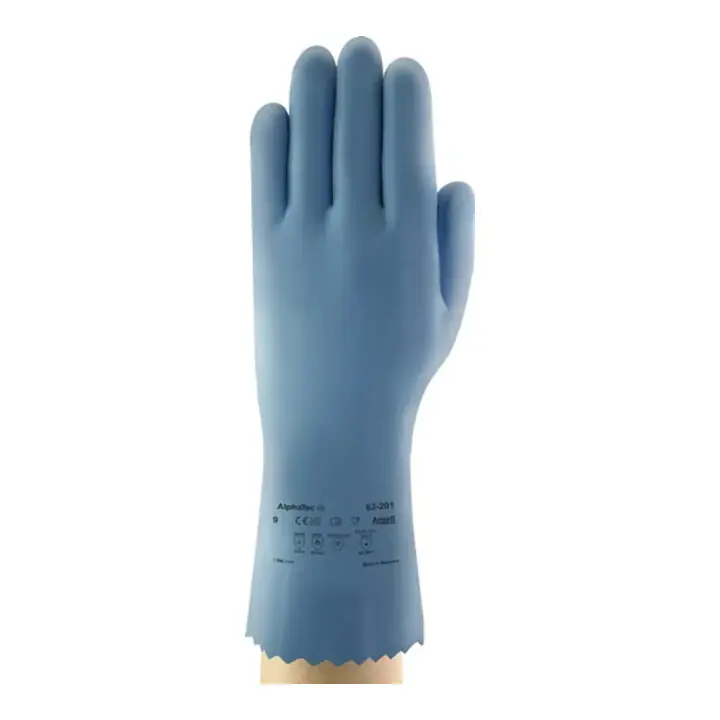 ANSELL Chemikalienhandschuhe AlphaTec® 62-201 Größe 10 blau ( 4000371299 ) Expressversand