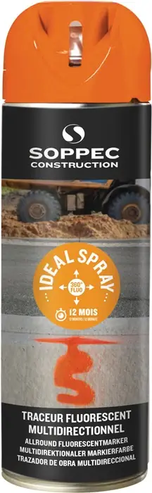 SOPPEC Markierungsspray IDEAL neonorange ( 4000354902 ) Heißes Angebot