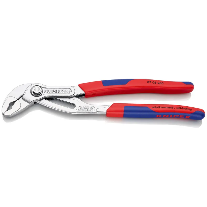 KNIPEX Wasserpumpenzange Cobra® Länge 250 mm Spannweite 46 mm ( 4000810688 ) Online Kaufen