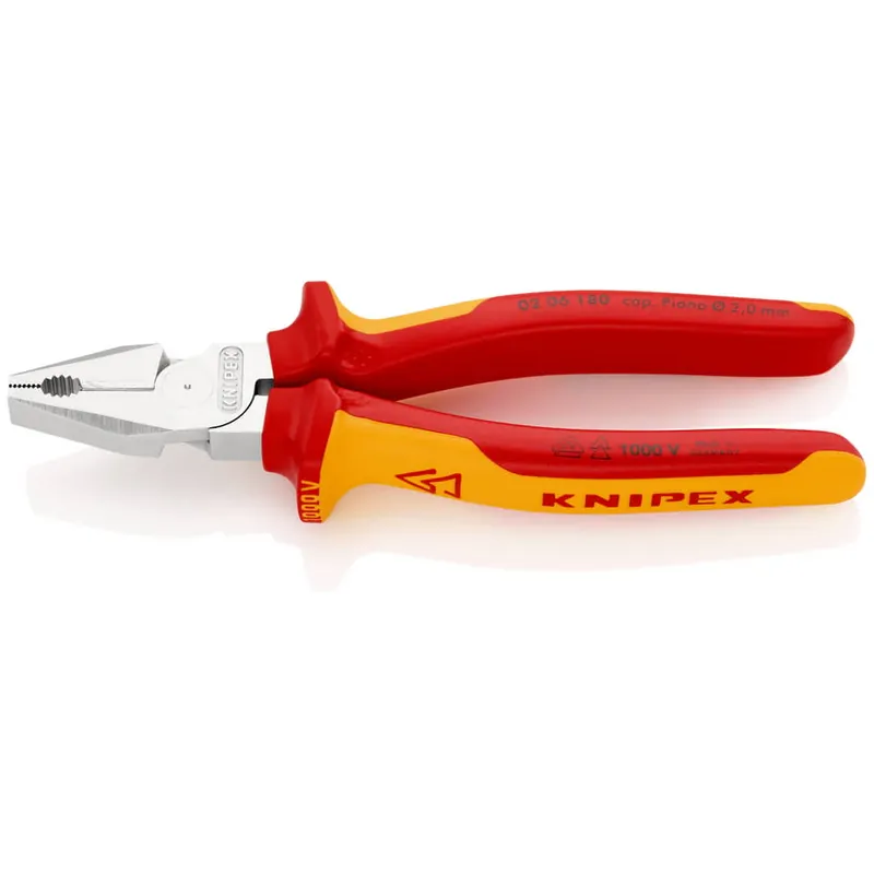 KNIPEX Kraftkombizange Länge 180 mm ( 4000810245 ) Neue Kollektion