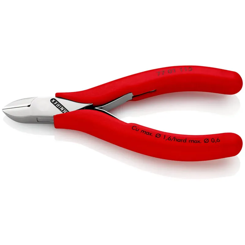 KNIPEX Elektronik-Seitenschneider Länge 115 mm Form 0 ( 4000794254 ) Beliebt