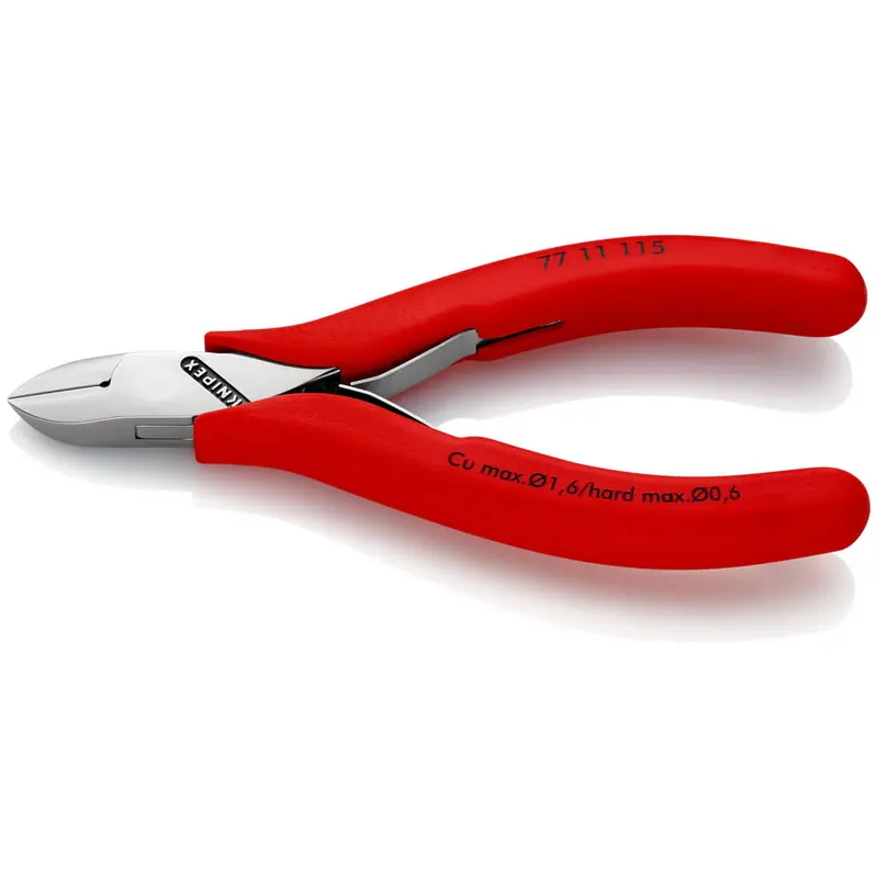Neuheit KNIPEX Elektronik-Seitenschneider Länge 115 mm Form 1 ( 4000810486 )
