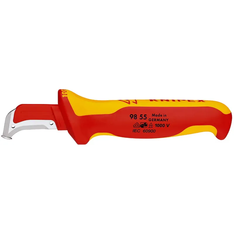 KNIPEX Abmantelungsmesser Länge 180 mm Klingenlänge 38 mm ( 4000817821 ) Preisknaller