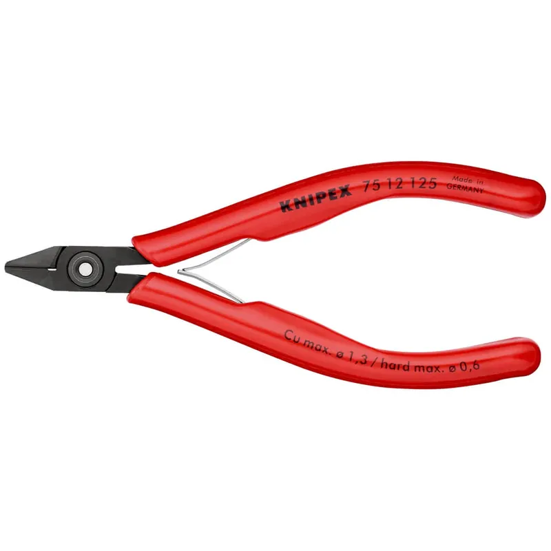 KNIPEX Elektronik-Seitenschneider Länge 125 mm Form 1 ( 4000810500 ) Direktkauf