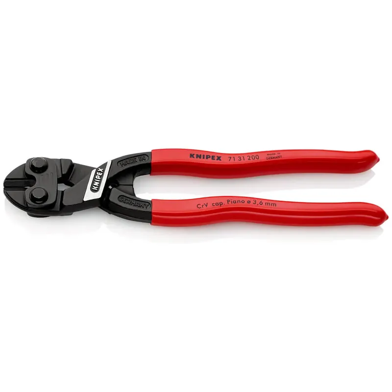 KNIPEX Kompaktbolzenschneider CoBolt® Länge 200 mm Kunststoffüberzug ( 4000810162 ) Knallerangebot