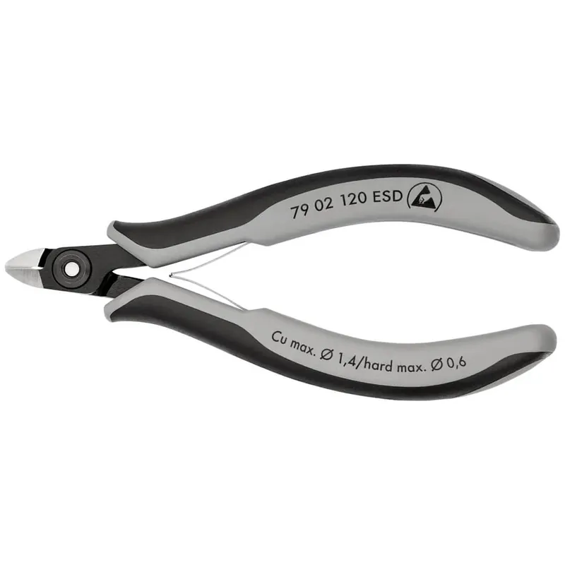 KNIPEX Präzisions-Elektronik-Seitenschneider Länge 120 mm Form 0 ( 4000810833 ) Meistverkauft