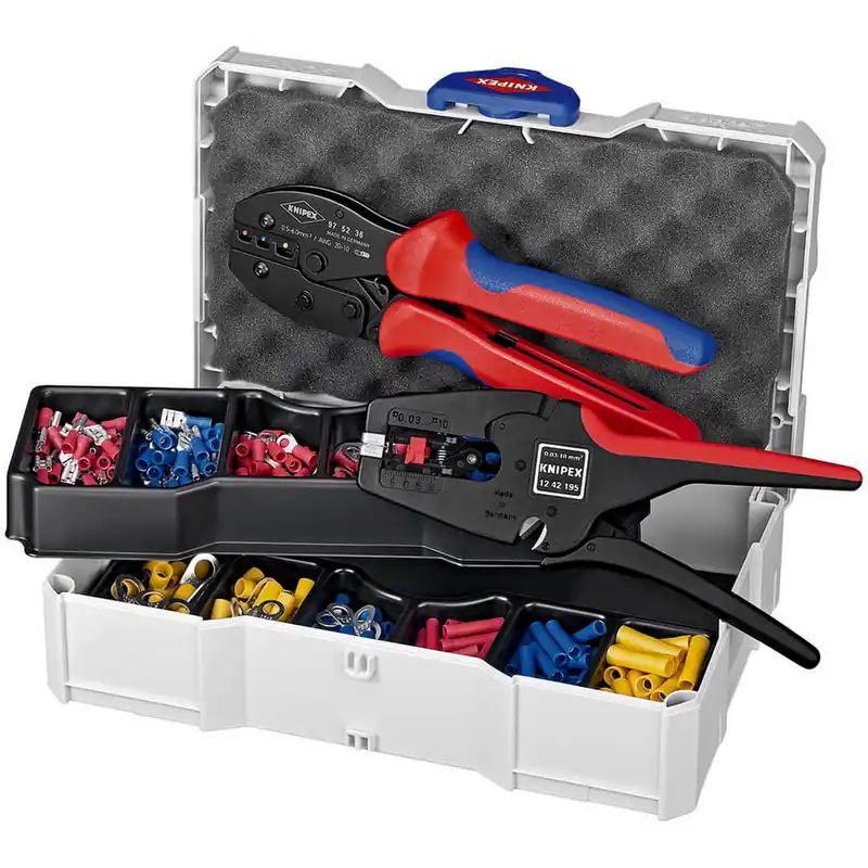 KNIPEX Kabelverbindersortiment 287-teilig ( 4000810389 ) Preisknaller