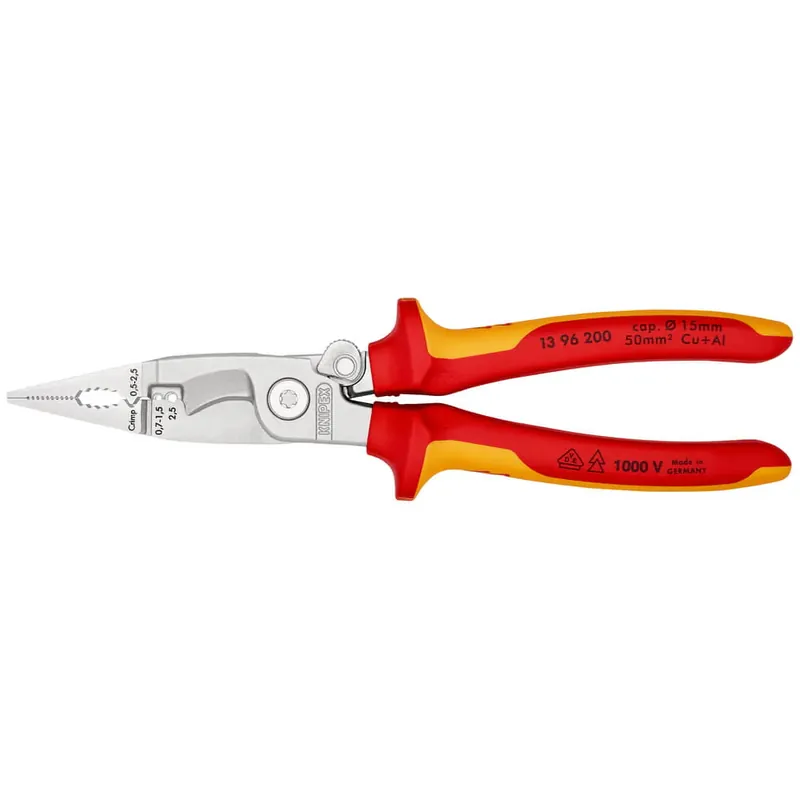 KNIPEX Elektroinstallationszange Länge 200 mm VDE ( 4000811006 ) Saisonangebot