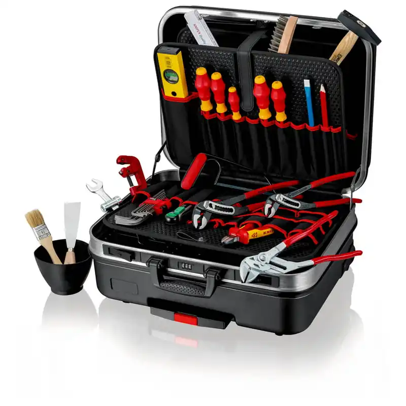 KNIPEX Werkzeugsortiment BIG Basic Move Sanitär 31-teilig ( 8000594544 ) Neue Kollektion