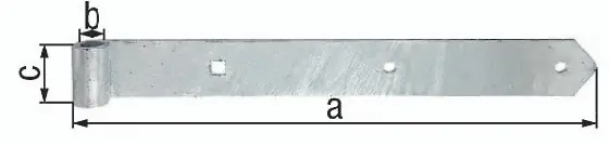 GAH Ladenband Breite 60 mm Länge 800 x 60 mm Stärke 8 mm ( 3000200214 ) Sonderaktion
