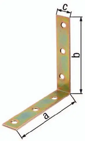 Begrenztes Angebot GAH Stuhlwinkel Länge 30 x 30 mm Breite 14 mm Stärke 1,75 mm ( 8001552192 )