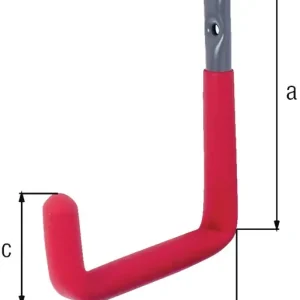 GAH Wandhaken U-Form Rotgummi Ausladung 250 mm ( 8000256295 ) Preisknaller