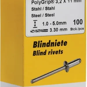 GESIPA Blindniet PolyGrip® Nietschaft d x l 4,8 x 15 mm ( 4000813783 ) Versand Am Gleichen Tag