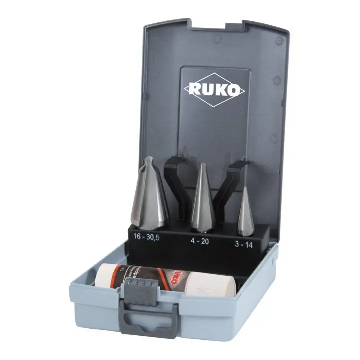 Online Kaufen RUKO Blechschälbohrersatz 3-14 / 5-20 / 16-30,5 mm ( 4000601699 )