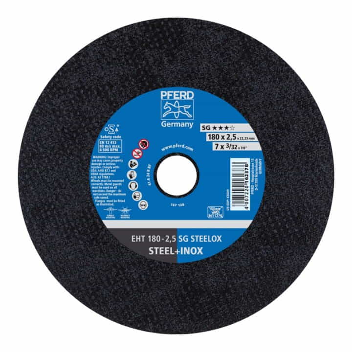 PFERD Trennscheibe SG STEELOX D180x2,5mm gerade ( 4000841317 ) Wochenendangebot
