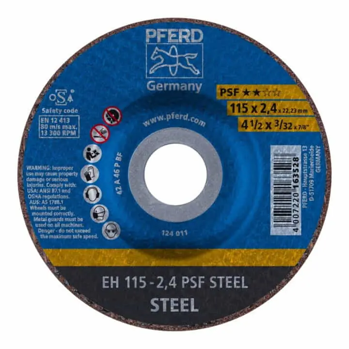 PFERD Trennscheibe PSF STEEL D125x2,4mm gekröpft ( 4000841283 ) Finale Aktion