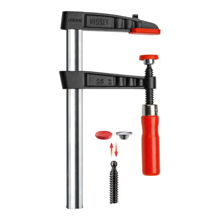 BESSEY Temperguss-Schraubzwinge TG Spannweite 1000 mm Ausladung 175 mm ( 4000831441 ) Aktuell