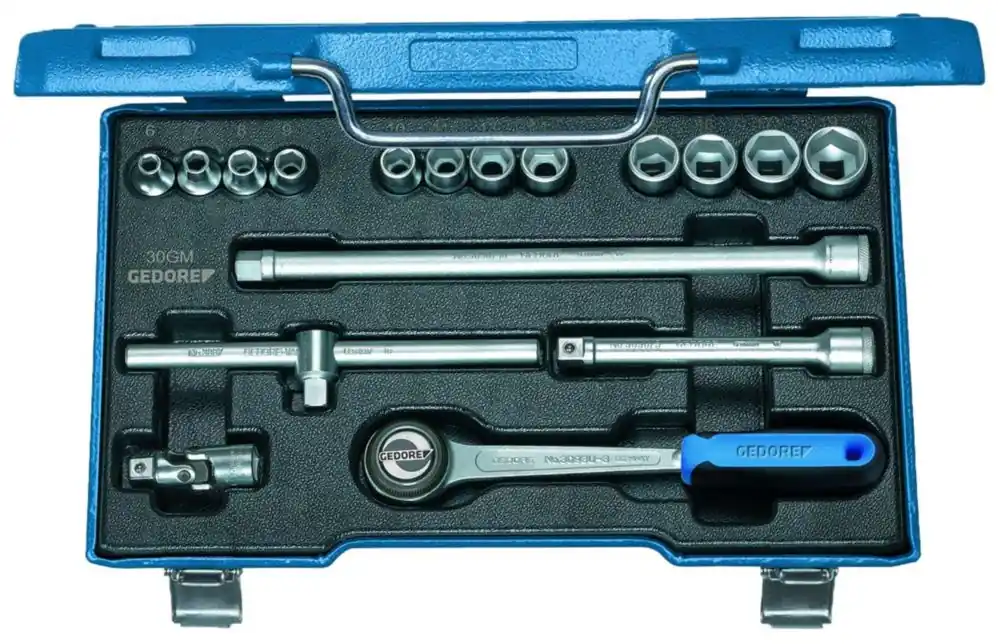 GEDORE Steckschlüsselsatz 30 GMU-3 17-teilig 3/8 ″ ( 4000770965 ) Direkt Vom Hersteller