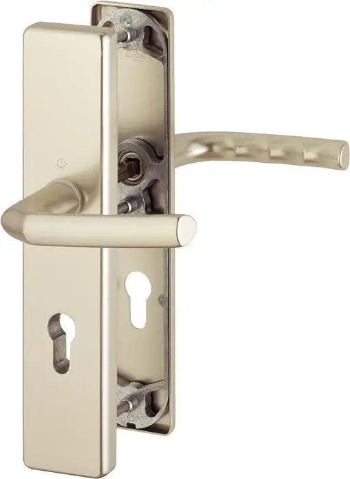 Letzte Chance HOPPE Schutzgarnitur Birmingham 1117/2221A/2440 Aluminium F2 ( 3000250678 )