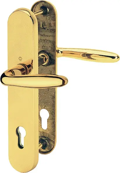 HOPPE Schutzgarnitur Pisa M151/361A/360 Messing F77-R ( 3000250992 ) Finale Aktion