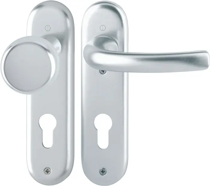 HOPPE Kurzschildgarnitur Tôkyô 53/273KP/1710 Aluminium F1 ( 3000252602 ) Saisonangebot