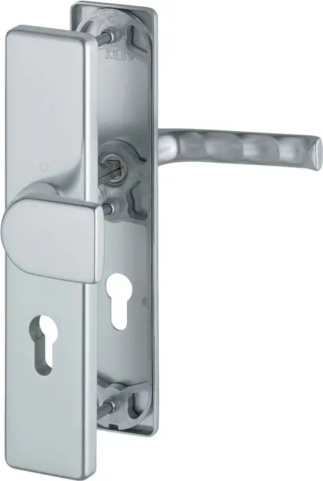 HOPPE Schutzgarnitur London 78G/2221A/2440/113 Aluminium F1 ( 3000220070 ) Finale Aktion