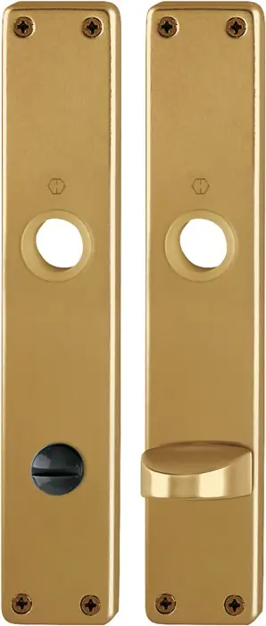HOPPE Langschildpaar 202SP F4 / bronzefarbig F4 ( 3000252130 ) Sonderangebot