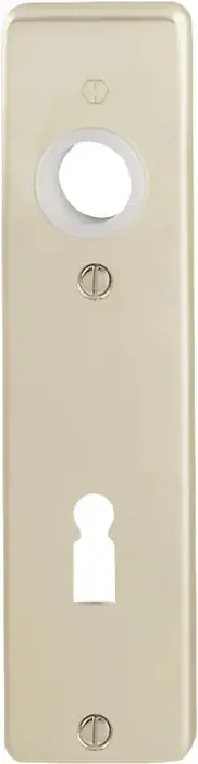 Abverkauf HOPPE Kurzschildpaar 202KP Aluminium F2 ( 3000252131 )