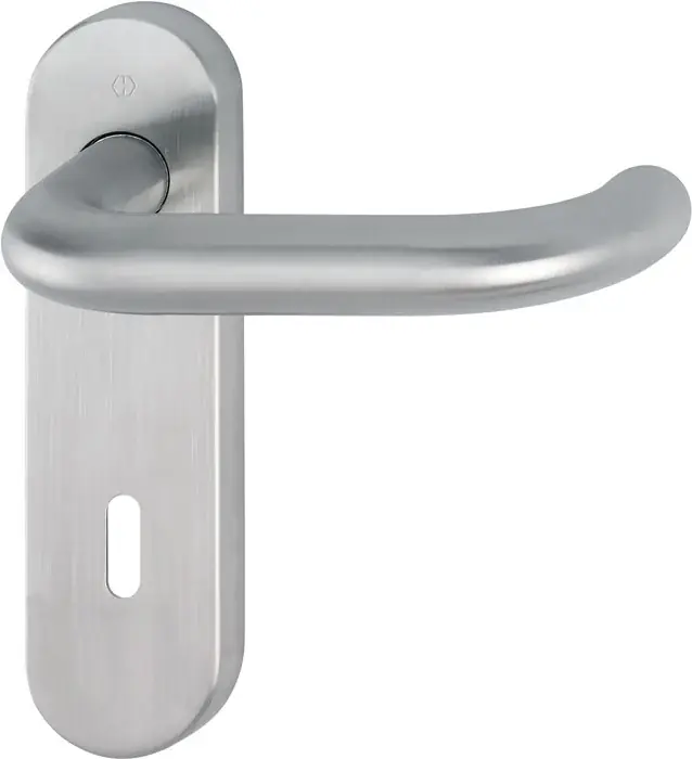 HOPPE Kurzschildgarnitur Paris E138/353KH Edelstahl F69 ( 3000203104 ) Versand Am Gleichen Tag