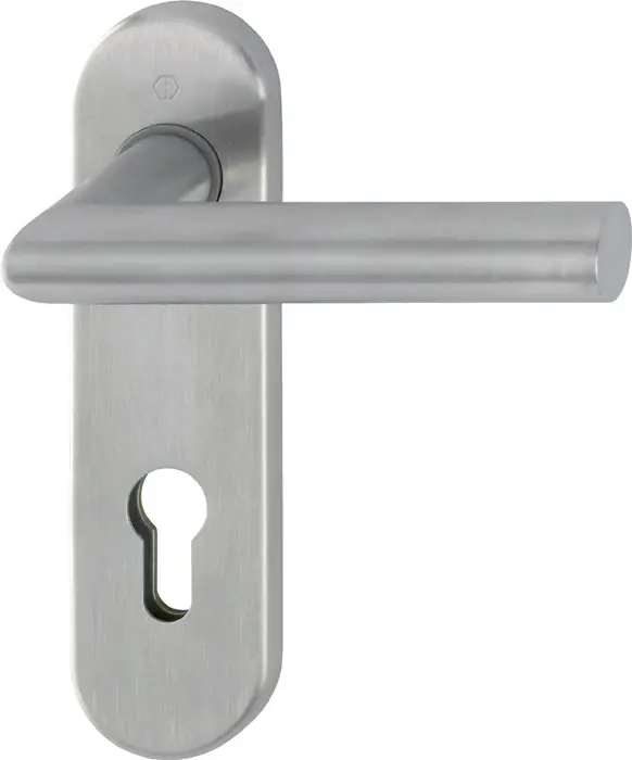 Versand Am Gleichen Tag HOPPE Kurzschildgarnitur Amsterdam E1400Z/353K Edelstahl F69 ( 3000203005 )