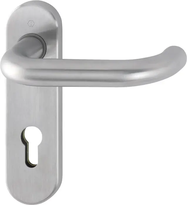 HOPPE Kurzschildgarnitur Paris E138Z/353K Edelstahl F69 ( 3000203013 ) Neuheit