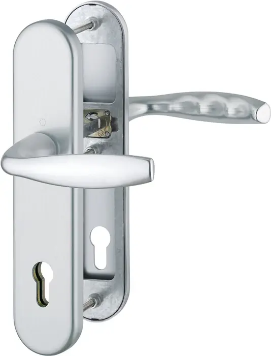 HOPPE Schutzgarnitur New York 1810H/3331/3410 Aluminium F1 ( 3000203576 ) Top-Preis