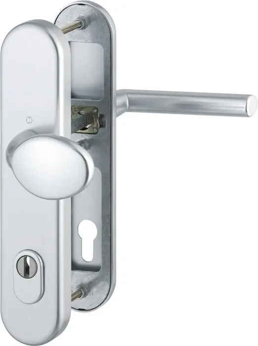HOPPE Schutzgarnitur Stockholm 76G/3332ZA/3410/1140 Aluminium F1 ( 3000209130 ) Wochenendangebot