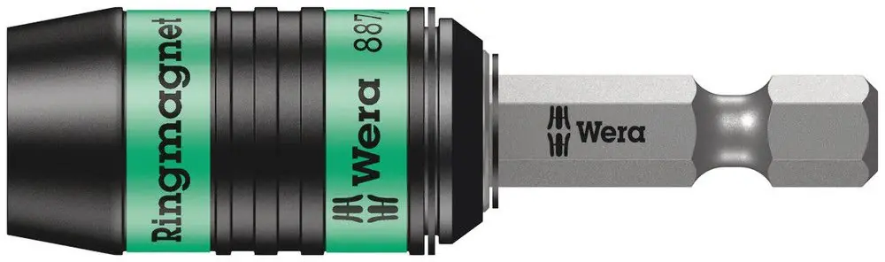 WERA Bithalter 887/4 RR Rapidaptor 1/4 ″ F 6,3 1/4 ″ C 6,3 + E 6,3 ( 4000829612 ) Solange Der Vorrat Reicht
