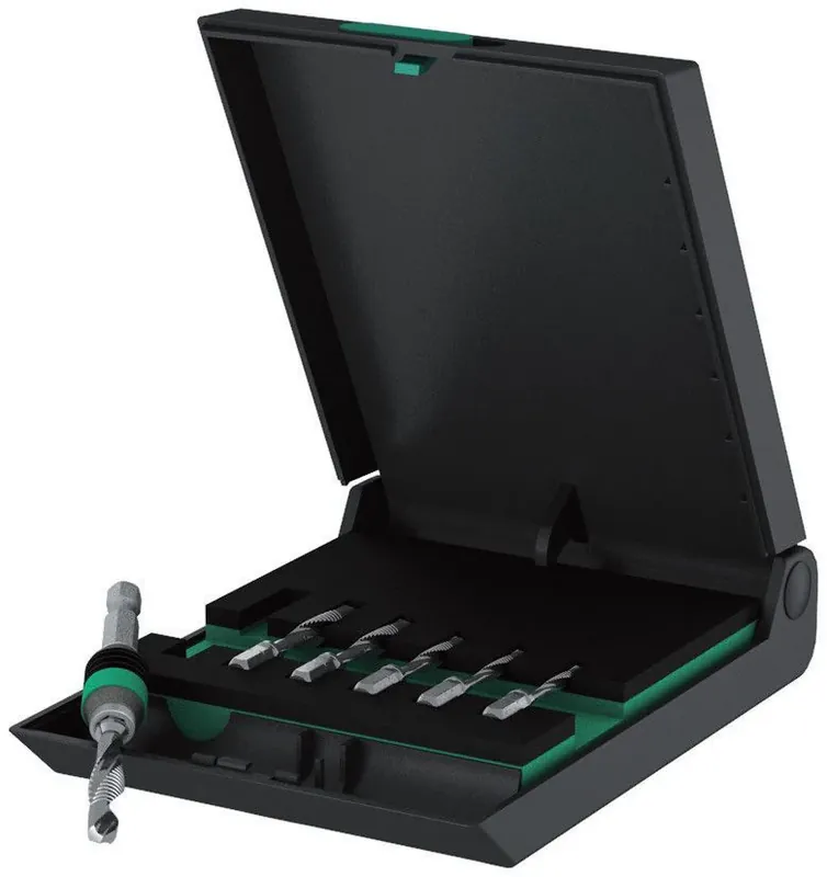Markenprodukt WERA Kombigewindebohrerbitsatz 7-teilig HSS ( 4000829681 )