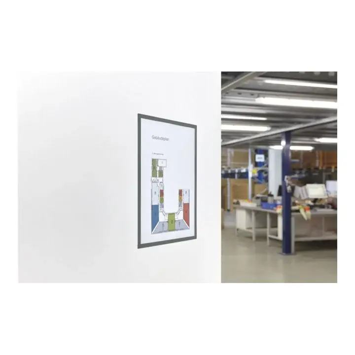 Neu MAGNETOPLAN Magnetrahmen DIN A4 rot ( 9000483020 )