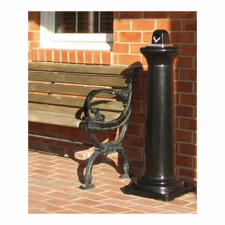 RUBBERMAID Standascher H1029xB357xT357mm schwarz ( 9000491236 ) Zertifiziert