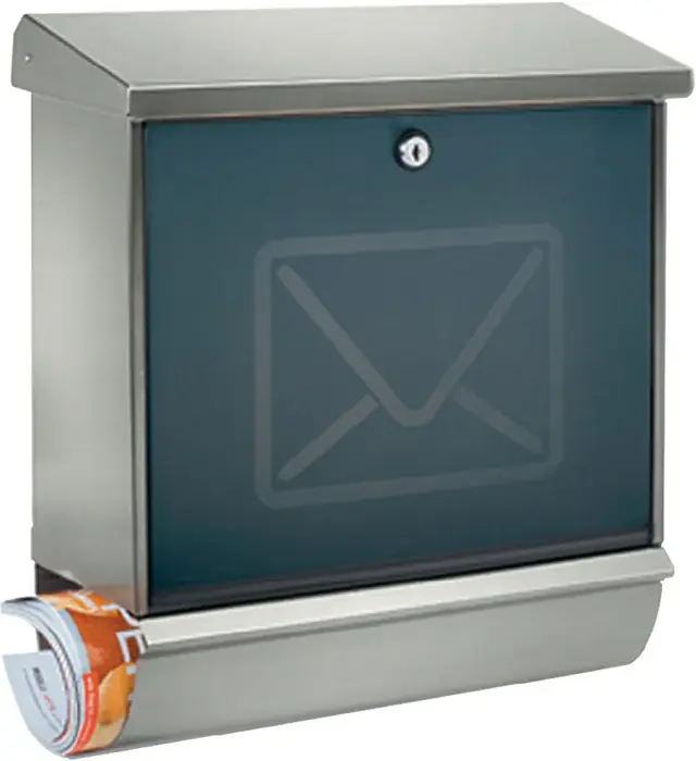 Sale BURG-WÄCHTER Briefkasten Lucca-Set 3713 Ni Letter Höhe 440 mm Breite 380 mm Tiefe 148 mm ( 3000253212 )