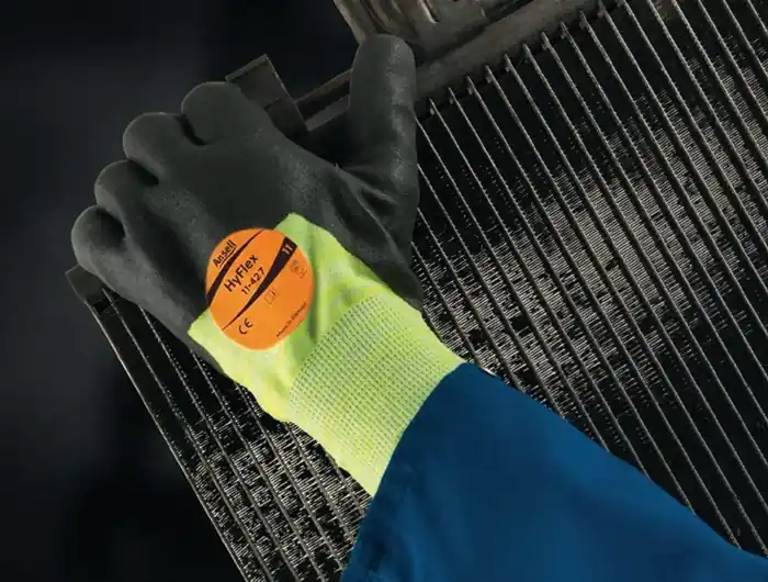 ANSELL Handschuhe HyFlex® 11-427 Größe 10 grau/hellgelb ( 4000371494 ) Neue Ware