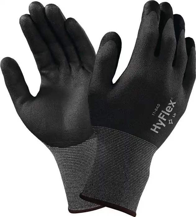 ANSELL Handschuhe HyFlex® 11-840 Größe 8 schwarz/grau ( 4000371654 ) Bestpreis