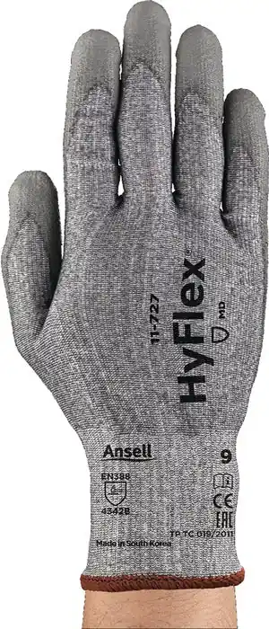 Sonderaktion ANSELL Schnittschutzhandschuhe HyFlex® 11-727 Größe 11 grau ( 4000371900 )
