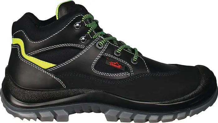 REMISBERG Sicherheitsstiefel Tibet Größe 42 schwarz/neongrün ( 4000372322 ) Nur Heute